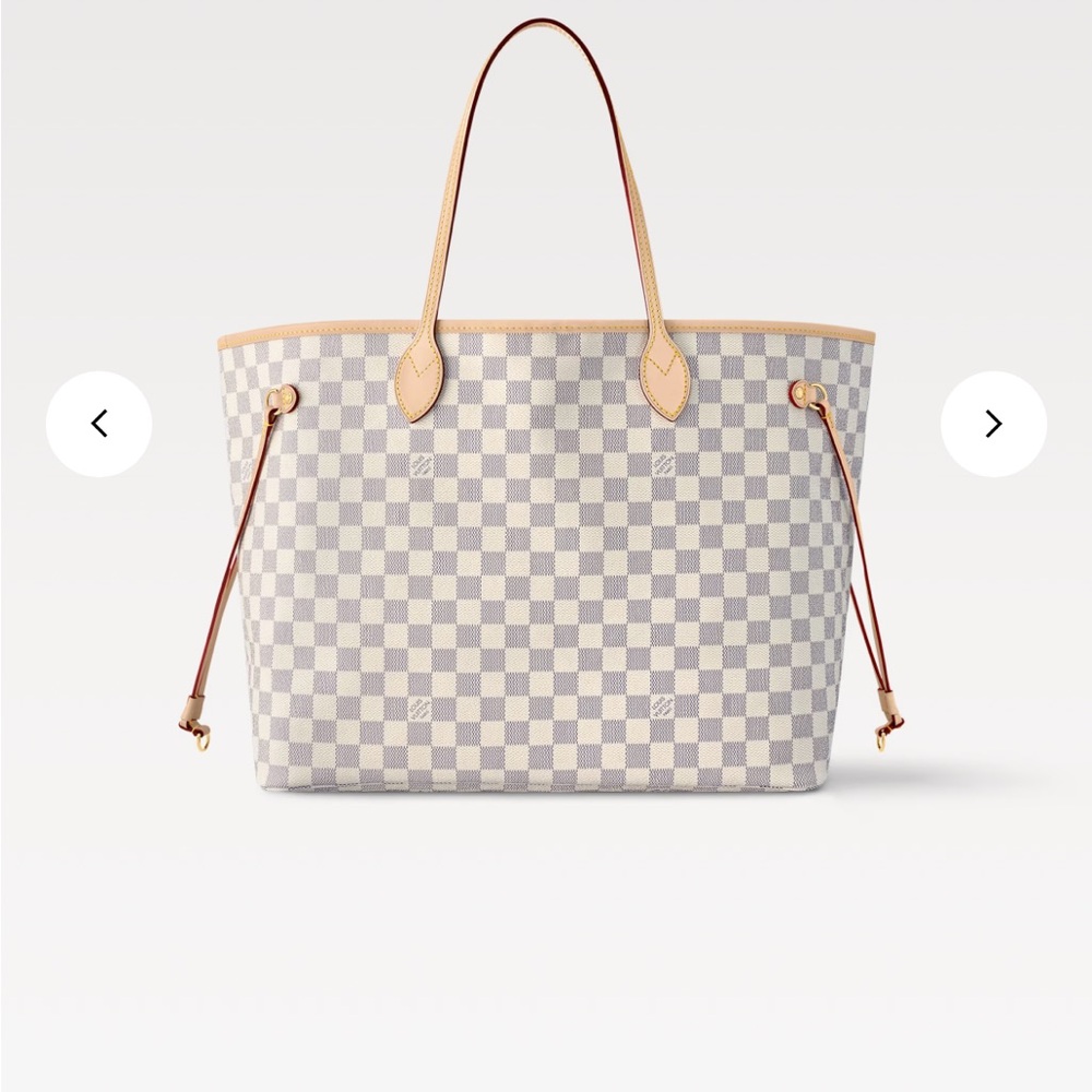 Louis Vuitton Neverfull GM beige Damier Azure